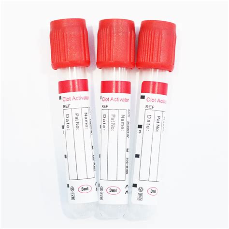 Pet Glass Medical Vacuum Plain Blood Collection Tube With Ce Certificate China Capillary