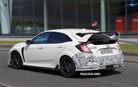 SPIED Honda Civic Type R Update Two Wing Designs FK Honda Civic Type R Update Paul Tan