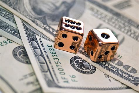 Copper Dice And Money Photograph By Susan Leggett