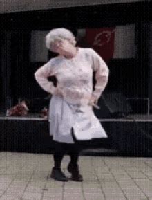 Old Person Dancing Gif