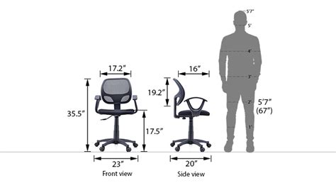 Image result for chair clearance behind desk conference table space planning how to plan this is one of the more flexible topics. Eisner Study Chair - Urban Ladder