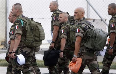 French Foreign Legion Troops Arrived To Reinforce The Isaf Forces