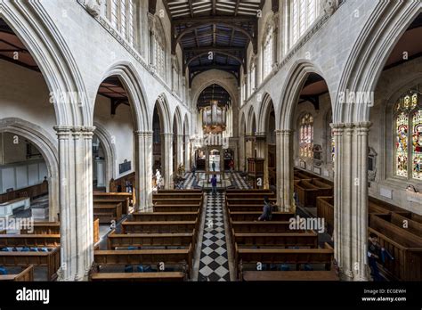 Inside the University Church of St Mary the Virgin, on the High Street