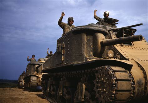 Photo M3 Medium Tanks At Fort Knox Kentucky United States Jun 1942
