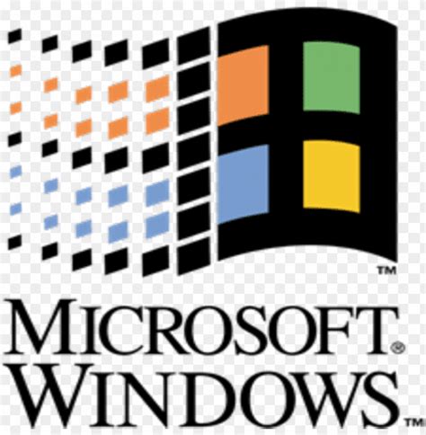 Free Download Hd Png Windows 95 Logo Png Microsoft Windows Png