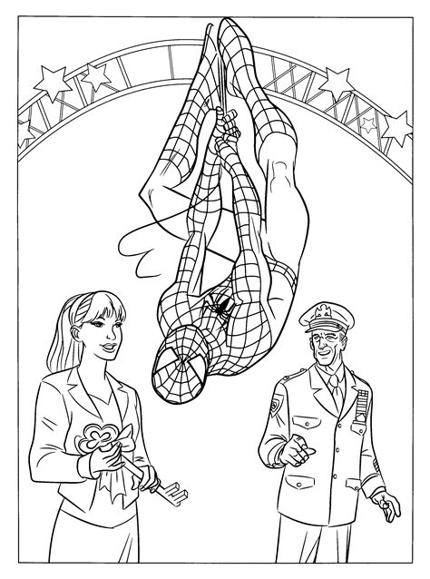 167 Dessins De Coloriage Spiderman à Imprimer Sur Page 4