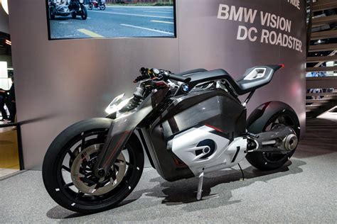 Vision Dc Roadster Bmw Présente Son Concept De Moto électrique