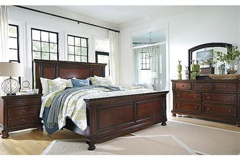 Maybe you would like to learn more about one of these? Porter Dresser and Mirror | Ashley furniture, Panel bed ...