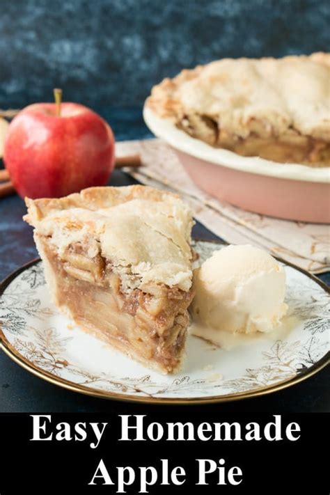 Easiest Apple Pie Recipe From Scratch