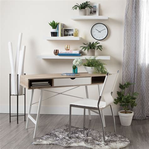 The trim is cedar wood i bought for the shelving. ABBETVED Desk (White) (With images) | Cubicle decor ...