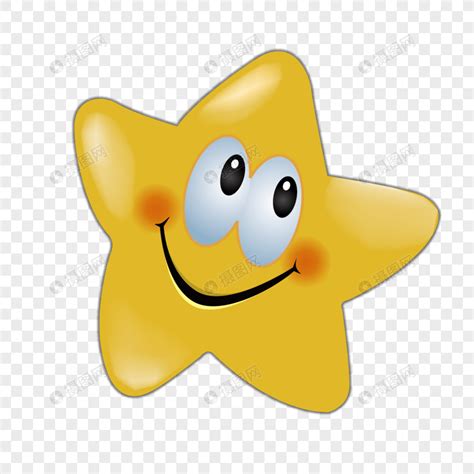 Yellow Five Pointed Star Smiley Face Png Imagepicture Free Download