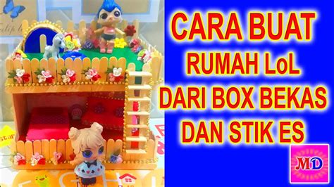Dengan sedikit klik mudah, anda dapat mengubah warna, font, tata letak, dan menambahkan grafis agar sesuai dengan. Cara Buat Rumah Boneka LOL dengan Bahan dasar box bekas ...