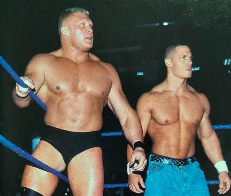 Rasslin' History 101 on Twitter: "Brock Lesnar and John Cena,on the