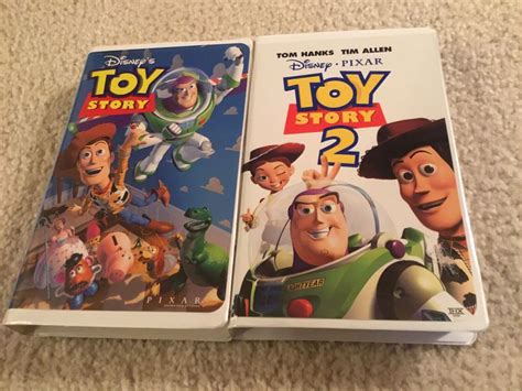 Toy Story 1 And 2 Vhs Tapes Ebay