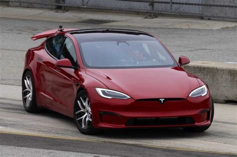 Tesla Hints At Model S Plaid Track Package With Large Zero G Wheels