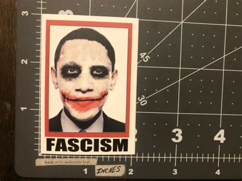 Obama Fascism Joker Clown Humor Skateboard Laptop Decal Sticker Ebay