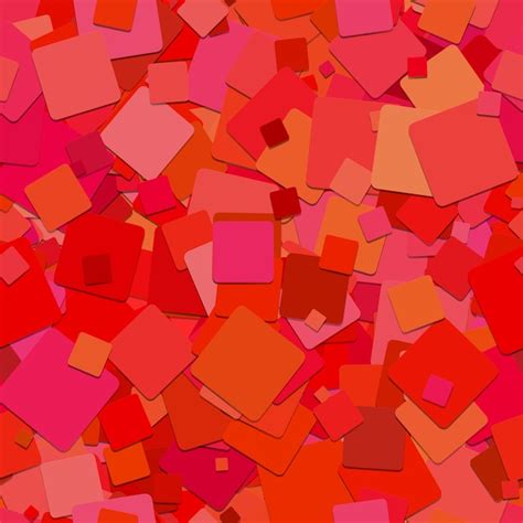 Free Vector Big Red Squares Background