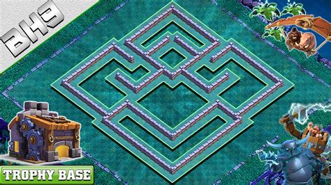 Cách Xây Nhà Trong Game Clash Of Clan New Best Bh9 Base 2020 With