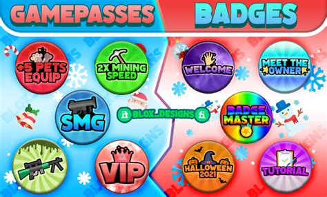 Create Roblox Gamepass And Badge Icons For Your Roblox Game By Blox