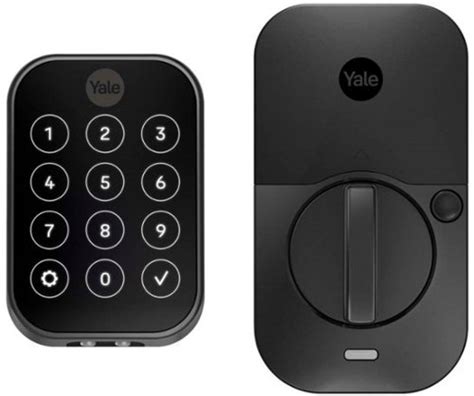 Yale Assure Lock 2 Key Free Touchscreen Lock With Wi Fi Black Suede