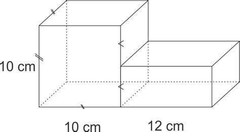 Pengukuran bangun ruang menggunakan jarak antar titik di r³. Gambar Bangun Ruang Gabungan - serat