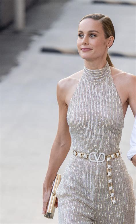 Brie Larson Stuns In Sexy Skintight Jumpsuit