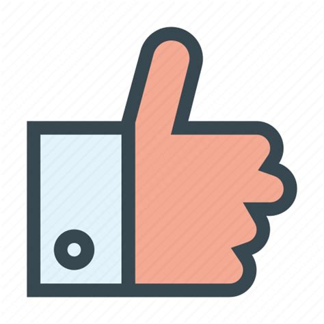 Hand Like Thumb Thumbs Up Vote Icon Download On Iconfinder