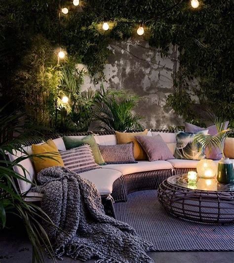 Cosy Garden Backyard Sitting Areas Outdoor Lounge Area Cosy Lounge