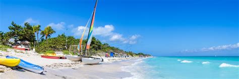 Panoramic View Of Varadero Beach In Cuba Editorial Image Image Of