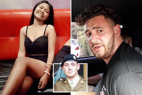 The Moment The Ex Squaddie 25 Is Arrested After Thai Prostitute Plunged Five Floors To Her