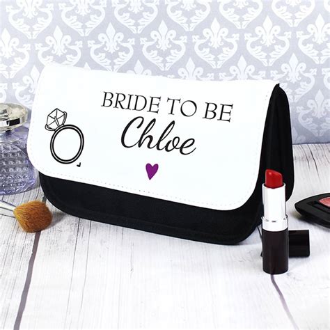 Personalised Bride Make Up Bag By Sassy Bloom As Seen On Tv