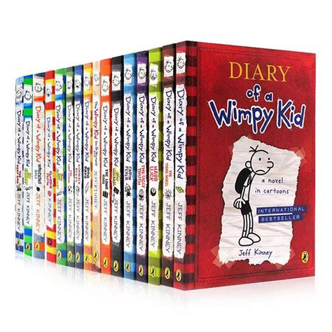 Buy Jeff Kinney Diary Of A Wimpy Kid 16 Books Collection Set Complete