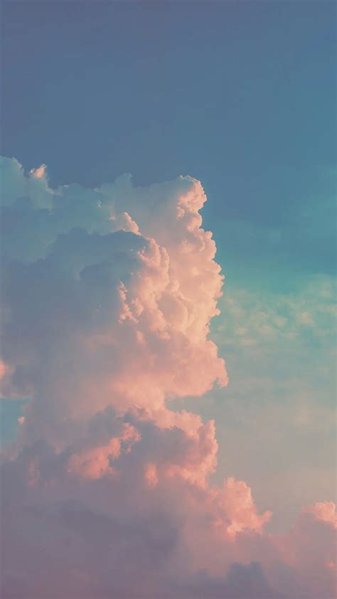 Cloud In The Sky Latar Belakang Estetika Alam Sky Aesthetic Tumblr