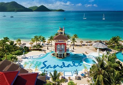 Sandals Grande St Lucian Opens Overwater Bungalows And Wedding Chapel