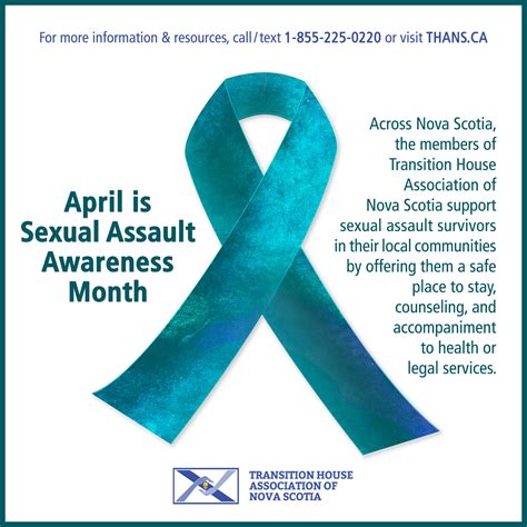 April Is Sexual Assault Awareness Month Thans