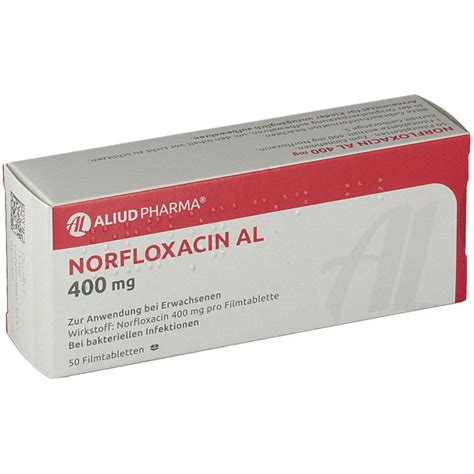Norfloxacin Al 400 Mg 50 St Shop