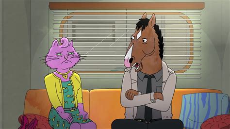 Bojack horseman was the star of the hit tv show horsin' around in the '90s, now he's washed up, living in hollywood, complaining about everything, and wearing colorful sweaters. Recap of "BoJack Horseman" Season 5 Episode 11 | Recap Guide