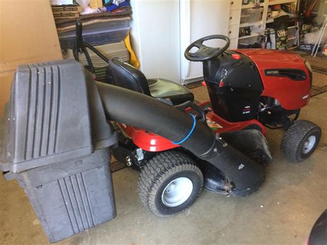 Craftsman Ys4500 42 Automatic Riding Mower And Bagger Maple Bay Cowichan