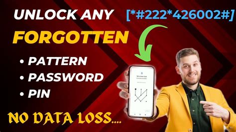 How To Unlock Phone If Forgot Password Unlock Android Phone Password