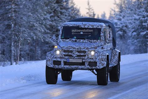 This was owing to the fact that it was not an original design. Is This The Mercedes-AMG G63 4x4² Pickup Truck Playing In the Snow? - autoevolution