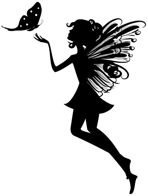 Fairy Clip Art Fairy Butterfly Silhouette Png Clip Art Image Png