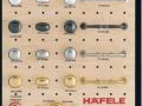 Decorative Hardware Display Boards 4 By Hafele America Co Featured On