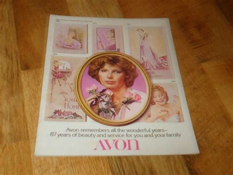 Campaign 19 1973 Vintage Antique Avon Sales Catalog Book Brochure Large