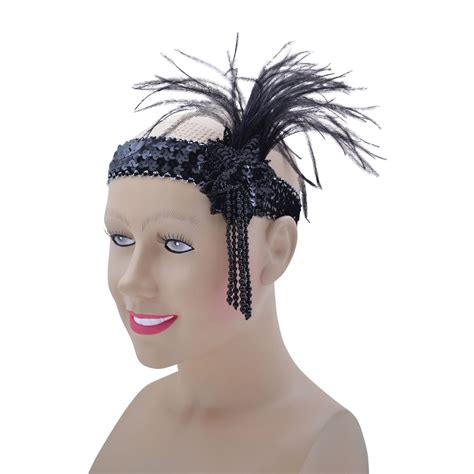 Forum 20s Deluxe Flapper Sequin Headband Fancy Dress Ebay