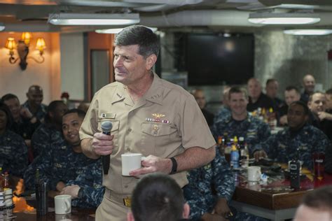 Chief Of Naval Personnel Visits Uss Ronald Reagan Commander Us