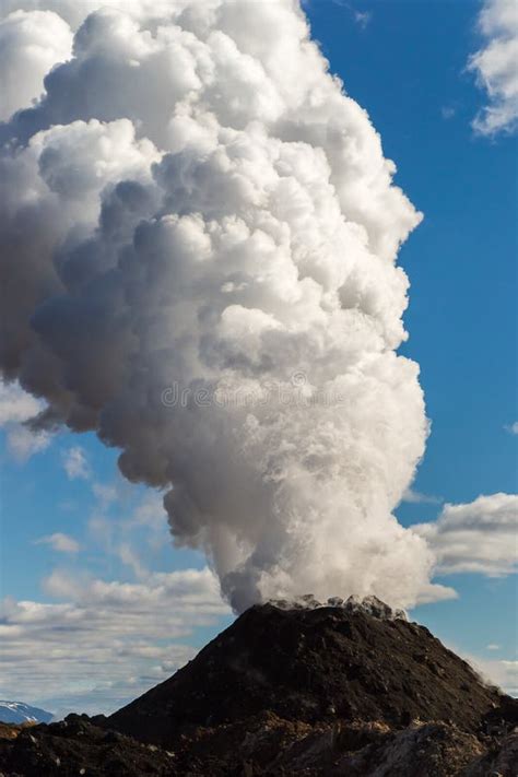 Steam Volcano Stock Photo Image Of Energy Ground Water 14869332