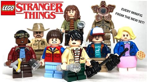 LEGO STRANGER THINGS - ALL OFFICIAL MINIFIGURES REVIEWED! - YouTube