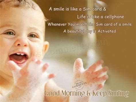 Good Morning And Keep Smiling Desi Comments