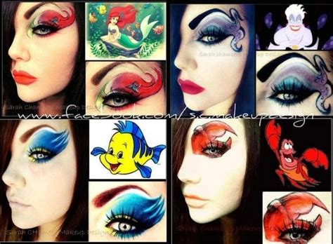 Little Mermaid Eyeshadow Little Mermaid Makeup Disney Inspired