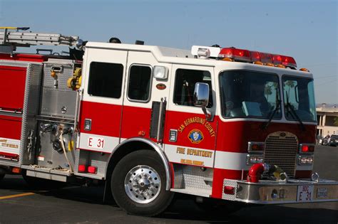 Photo San Bernardino County Fire Dept Needles California Fire